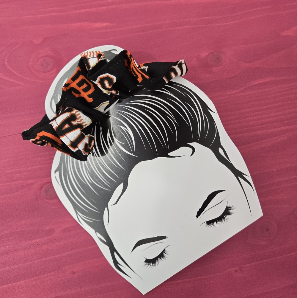 SF Giants Hair Scrunchie